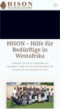 Mobile Screenshot of hison.ch
